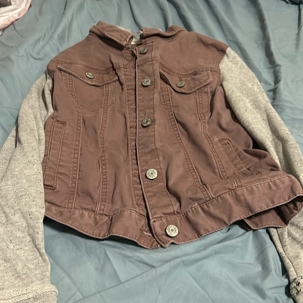 Hoodie Jean jacket